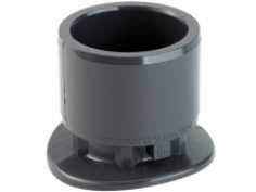 Седелка или седловой отвод 50-20/25 мм (ПВХ, НПВХ, PVC U) под клей  